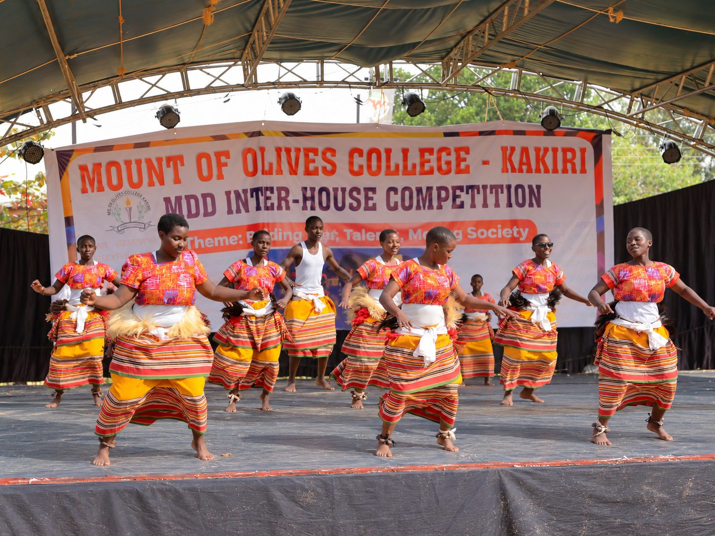 Maganda Dance on stage